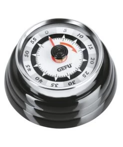 GEFU Ustensiles De Cuisine Et De Pâtisserie Minuteur En Métal Noir