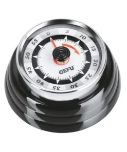 GEFU Ustensiles De Cuisine Et De Pâtisserie Minuteur En Métal Noir Mat