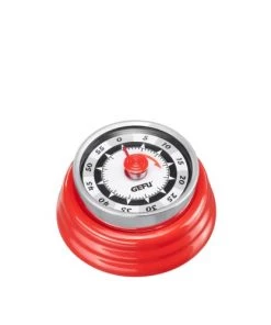 GEFU Ustensiles De Cuisine Et De Pâtisserie Minuteur En Métal Rouge