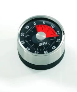 GEFU Ustensiles De Cuisine Et De Pâtisserie Minuteur Petit Modèle En Plastique Argent