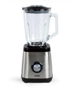 Livoo Ustensiles De Cuisine Et De Pâtisserie Mixeur Blender En Acier Inoxydable Gris