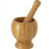 Wadiga Ustensiles De Cuisine Et De Pâtisserie Mortier Et Pilon En Bambou -Poêles et wok Soldes mortier et pilon en bambou 6