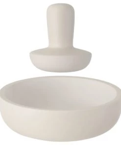 BergHoff Ustensiles De Cuisine Et De Pâtisserie Mortier Et Pilon En Céramique Large