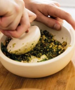 BergHoff Ustensiles De Cuisine Et De Pâtisserie Mortier Et Pilon En Céramique Large -Poêles et wok Soldes mortier et pilon en ceramique large 4