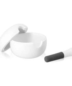 OGO Living Ustensiles De Cuisine Et De Pâtisserie Mortier Et Pilon En Porcelaine