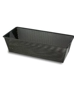 Menastyl Plats à Four Moule à Brioche Ou Pain Perforé En Acier Carbone 26 X 12 Cm