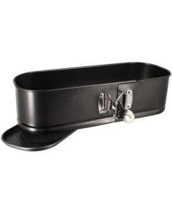 Menastyl Plats à Four Moule à Charnière Rectangulaire En Acier Carbone 31 X 12 Cm -Poêles et wok Soldes moule a charniere rectangulaire en acier carbone 31 x 12 cm 2