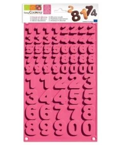 ScrapCooking Plats à Four Moule à Chocolats Chiffres