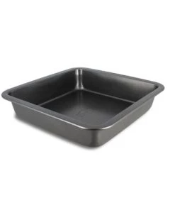 Menastyl Plats à Four Moule à Gateau à Forme Carré En Acier Carbone 22,5 X 22,5 Cm