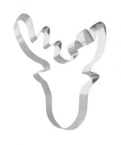 ScrapCooking Plats à Four Moule à Gâteau Découpoir XXL Renne De Noël