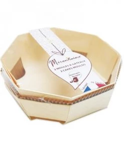 ScrapCooking Party Plats à Four Moule à Gâteau Réutilisables En Bois D18cm - Lot De 2