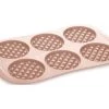 Tescoma Ustensiles De Cuisine Et De Pâtisserie Moule à Gaufres Silicone 6 Empreintes D9,5cm -Poêles et wok Soldes moule a gaufres silicone 6 empreintes d9 5cm