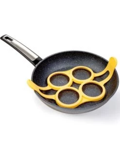 Tescoma Plats à Four Moule à Pancakes Et œufs X 4 -Poêles et wok Soldes moule a pancakes et oeufs x 4 2