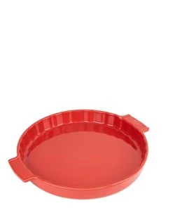 Peugeot Saveurs Plats à Four Moule à Tarte Céramique Rouge D30cm