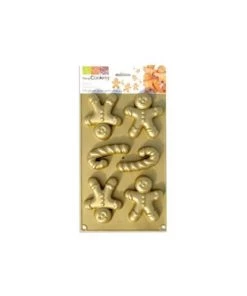 ScrapCooking Ustensiles De Cuisine Et De Pâtisserie Moule En Silicone Bonshommes En Pain D'épice