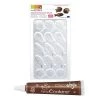 ScrapCooking Plats à Four Moule Rigide Pour Fritures En Chocolat + 1 Stylo Chocolat Offert -Poêles et wok Soldes moule rigide pour fritures en chocolat 1 stylo chocolat offert
