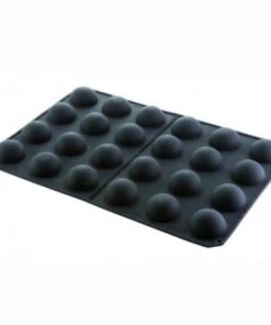 Pujadas Plats à Four Moule Silicone 60 X 40 Cm Pour 24 Demi Sphères