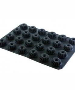 Pujadas Plats à Four Moule Silicone 60 X 40 Cm Pour 24 Mini Kougelhopfs