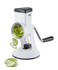 GEFU Ustensiles De Cuisine Et De Pâtisserie Moulin à Râper En Acier Inoxydable Blanc -Poêles et wok Soldes moulin a raper en acier inoxydable blanc 1