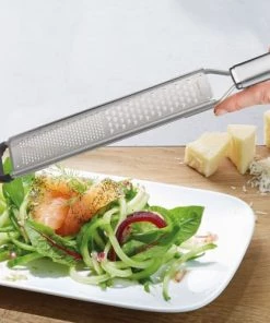 GEFU Ustensiles De Cuisine Et De Pâtisserie Multirâpe Fine Et Grossière En Acier Inoxydable Argent -Poêles et wok Soldes multirape fine et grossiere en acier inoxydable argent 3