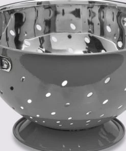 Five Simply Smart Ustensiles De Cuisine Et De Pâtisserie Passoire Inox Gris Avec Anses D25cm -Poêles et wok Soldes passoire inox gris avec anses d25cm 2