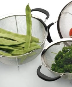 BergHoff Ustensiles De Cuisine Et De Pâtisserie Passoire Ronde En Maille Inox 25 Cm -Poêles et wok Soldes passoire ronde en maille inox 25 cm 3