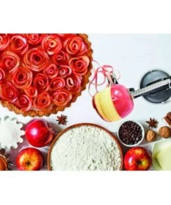 ScrapCooking Ustensiles De Cuisine Et De Pâtisserie Pèle-pomme Noir -Poêles et wok Soldes pele pomme noir 3