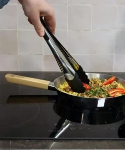 OGO Living Ustensiles De Cuisine Et De Pâtisserie Pince Multi-usage En Inox Et Silicone 34,5 Cm -Poêles et wok Soldes pince multi usage en inox et silicone 34 5 cm 4