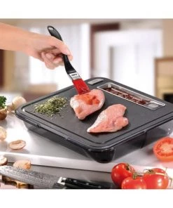 GEFU Ustensiles De Cuisine Et De Pâtisserie Pinceau De Cuisine En Nylon Argent -Poêles et wok Soldes pinceau de cuisine en nylon argent 3