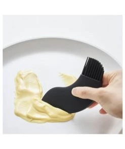 PA Design Ustensiles De Cuisine Et De Pâtisserie Pinceau Et Maryse En Silicone Noir -Poêles et wok Soldes pinceau et maryse en silicone noir 1