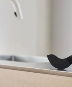 PA Design Ustensiles De Cuisine Et De Pâtisserie Pinceau Et Maryse En Silicone Noir -Poêles et wok Soldes pinceau et maryse en silicone noir 4