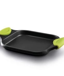 Castey Poêles Et Wok Plancha 35cm Antiadhésif, Fonte Aluminium, Anses Amovibles, Tous Feux