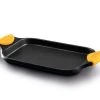 Castey Poêles Et Wok Plancha 45 Cm Antiadhésif, Fonte D’alu, Anses Amovibles, Non Induction -Poêles et wok Soldes plancha 45 cm antiadhesif fonte d alu anses amovibles non induction