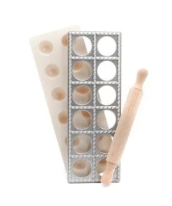 GEFU Ustensiles De Cuisine Et De Pâtisserie Planche à Raviolis En Aluminium Argent