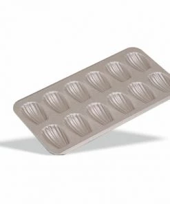 Pujadas Plats à Four Plaque à Pâtisserie Pour 12 Madeleines En Acier