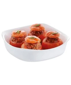 Luminarc Plats à Four Plat à Four Carré 250° 20x20cm -Poêles et wok Soldes plat a four carre 2500 20x20cm 1