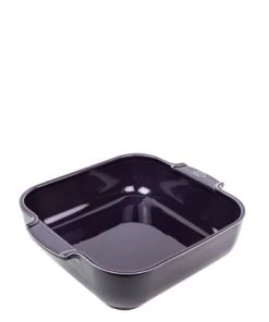 Peugeot Saveurs Plats à Four Plat à Four Carré En Céramique Aubergine 28x28cm -Poêles et wok Soldes plat a four carre en ceramique aubergine 28x28cm 2