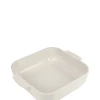 Peugeot Saveurs Plats à Four Plat à Four Carré En Céramique Blanche 28x28cm -Poêles et wok Soldes plat a four carre en ceramique blanche 28x28cm
