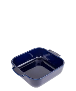 Peugeot Saveurs Plats à Four Plat à Four Carré En Céramique Bleu Profond 21x21cm