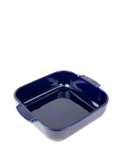 Peugeot Saveurs Plats à Four Plat à Four Carré En Céramique Bleu Profond 28x28cm