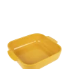 Peugeot Saveurs Plats à Four Plat à Four Carré En Céramique Jaune Safran 28x28cm -Poêles et wok Soldes plat a four carre en ceramique jaune safran 28x28cm 2