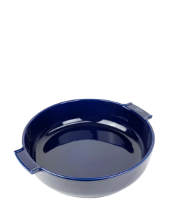 Peugeot Saveurs Plats à Four Plat à Four Rond En Céramique Blanche D34cm -Poêles et wok Soldes plat a four rond en ceramique bleu profond d34cm 3