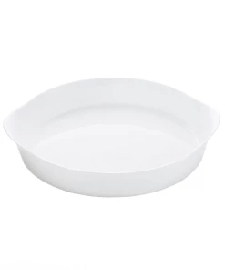 Luminarc Plats à Four Plat à Tarte Blanc Ultraléger D28cm