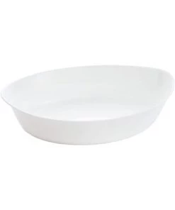 Luminarc Plats à Four Plat Blanc Ovale Ultraléger 32X20 Cm