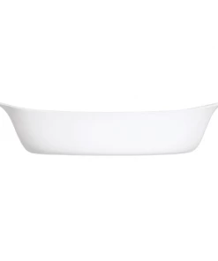 Luminarc Plats à Four Plat Blanc Ultraléger 28x17cm -Poêles et wok Soldes plat blanc ultraleger 28x17cm 1
