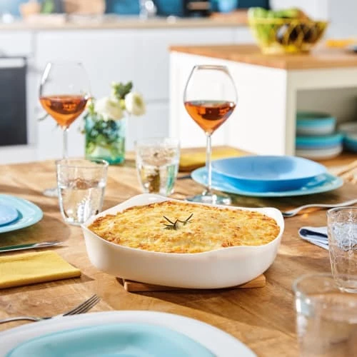 Luminarc Plats à Four Plat Carré Carine 250° 26x26cm 4 Luminarc Plats à Four Plat Carré Carine 250° 26x26cm – Image 2