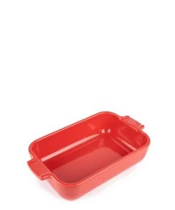 Peugeot Saveurs Plats à Four Plat Four Céramique Individuel Rectangulaire Rouge 22cm