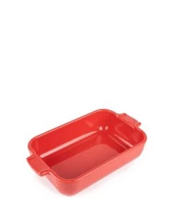 Peugeot Saveurs Plats à Four Plat Four Céramique Individuel Rectangulaire écru 22cm -Poêles et wok Soldes plat four ceramique individuel rectangulaire rouge 22cm