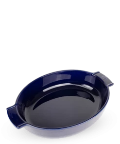 Peugeot Saveurs Plats à Four Plat Four Céramique Ovale Bleu Profond 40cm -Poêles et wok Soldes plat four ceramique ovale bleu profond 40cm 1