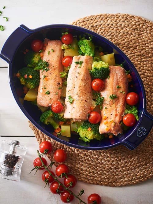 Peugeot Saveurs Plats à Four Plat Four Céramique Ovale écru 40cm 6 Peugeot Saveurs Plats à Four Plat Four Céramique Ovale écru 40cm – Image 4